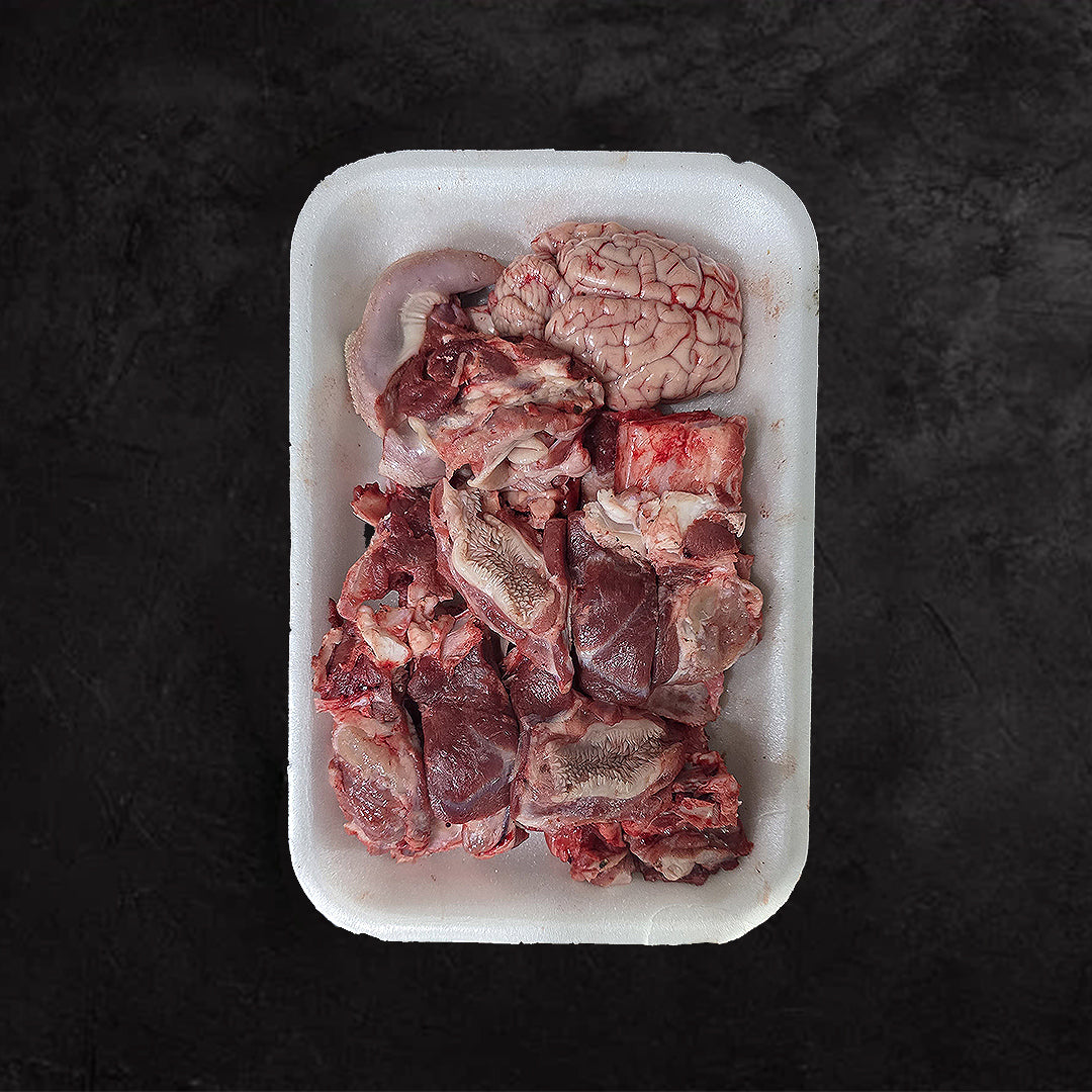 Goat Head (Siri) with Brain (Maghaz)