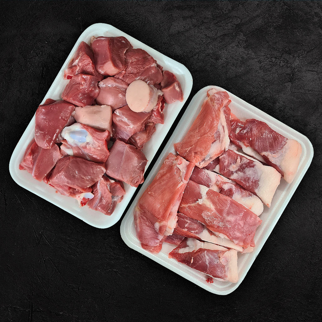 Mutton Leg (Raan) & Chest (Seena) Mix - مٹن ران اور سینے کا مکس گوشت