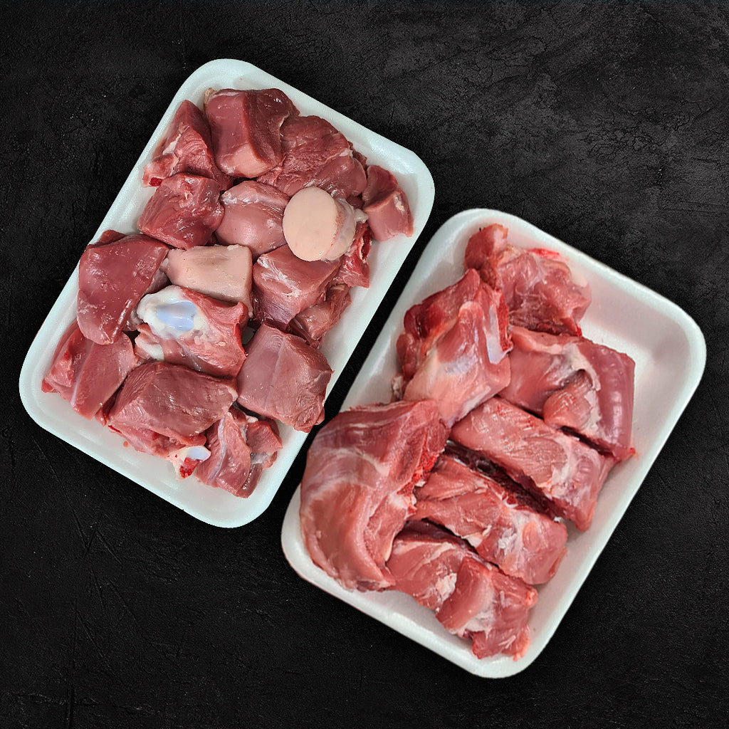 Mutton Leg (Raan) & Neck (Gardan) Mix - مٹن ران اور گردن کا مکس گوشت