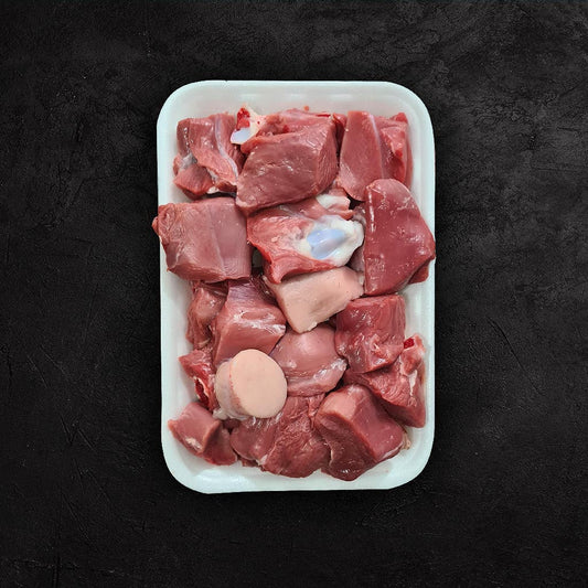 Mutton Leg (Raan) Boti Cut - مٹن ران کا گوشت