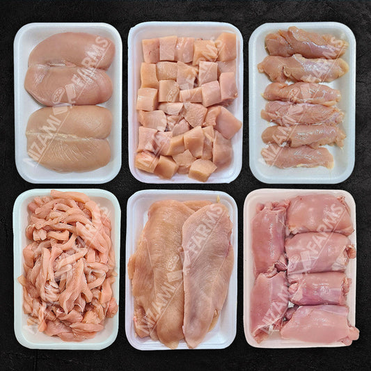 Chicken Boneless (Breast / Cubes / Julienne / Steaks / Thigh / Tenderloins)
