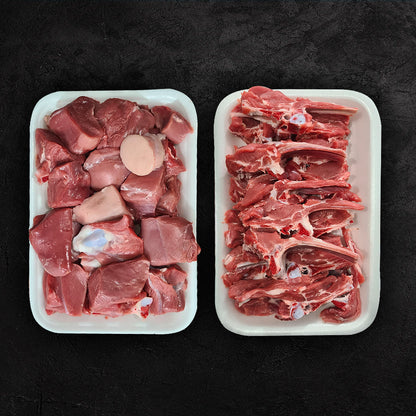 Mutton Leg (Raan) & Front Chops (Chanmp) Mix - مٹن ران اور چانپ کا مکس گوشت