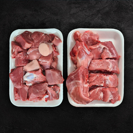 Mutton Leg (Raan) & Neck (Gardan) Mix - مٹن ران اور گردن کا مکس گوشت