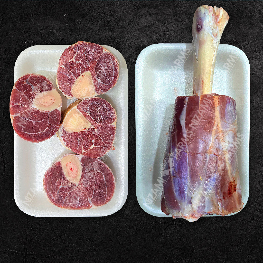 Veal Shank on the Bone (Ossobuco) / Thor Hammer Bone In